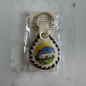 Mongolia Yurt Ger Keychain